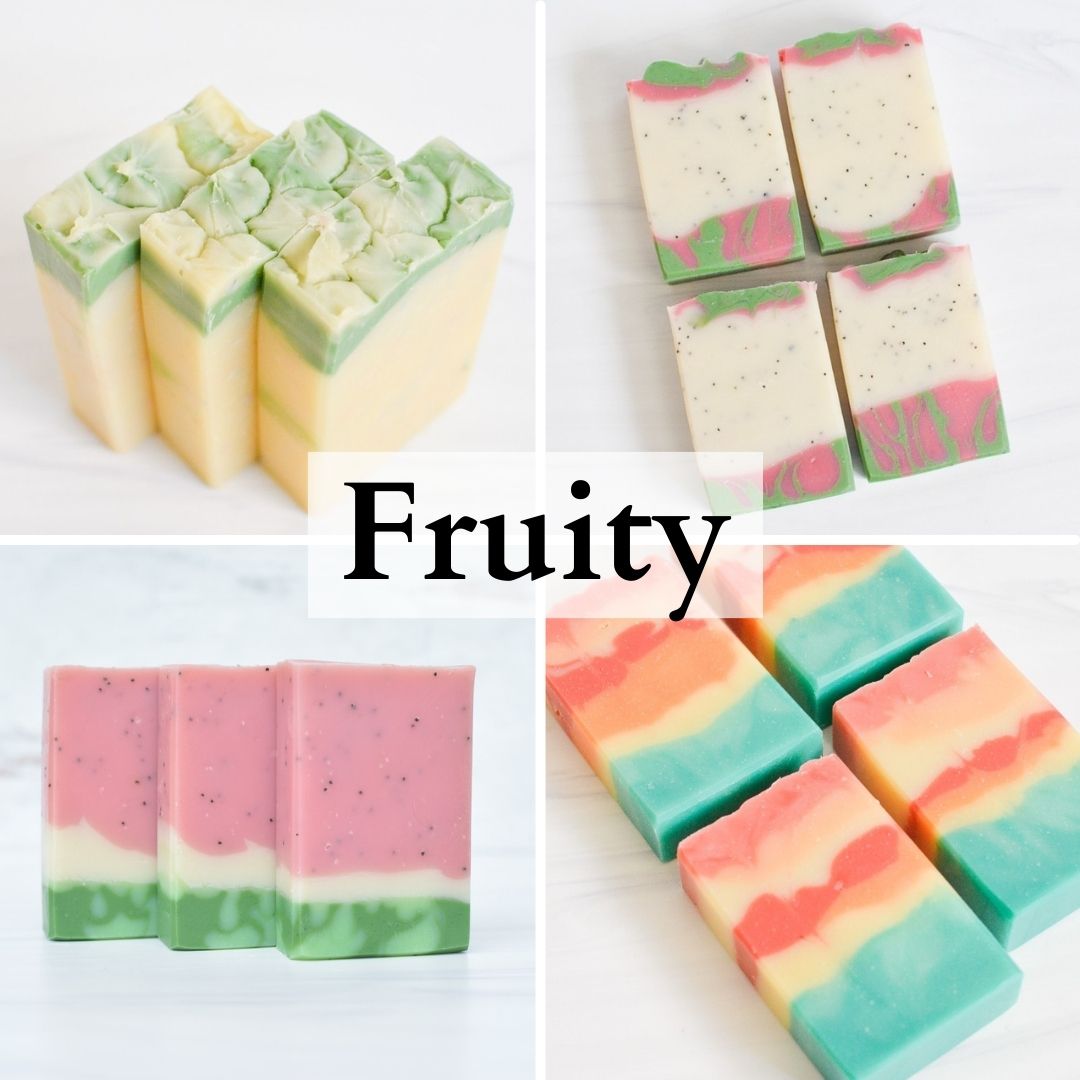 Fruity Handmade Artisan Bar Soaps Soaps by a Chemist