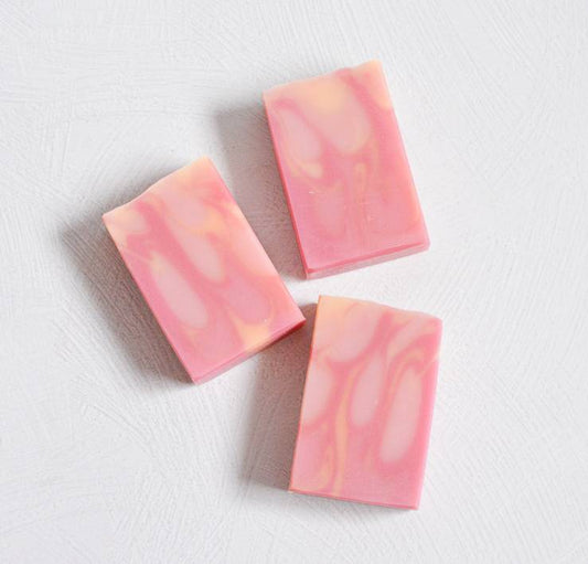 Pink Grapefruit Artisan Handmade Soap