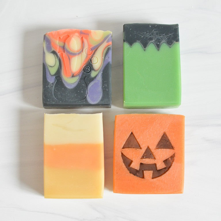 Full Collection Set of 4 Halloween Artisan Handmade Soap