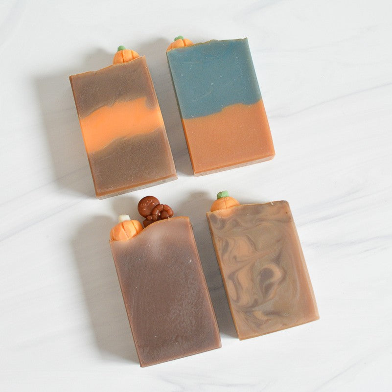 Pumpkin Caramel Pecan Artisan Handmade Soap