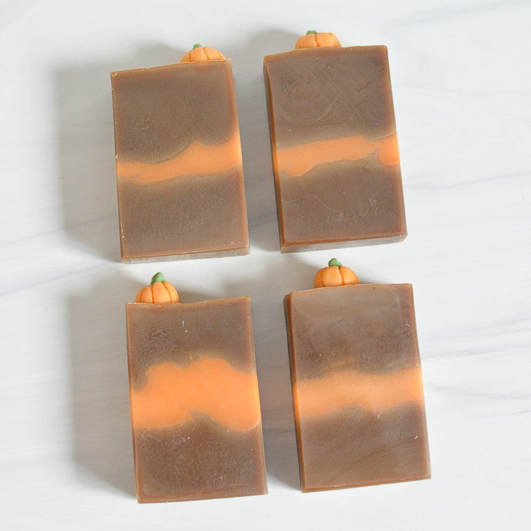 Pumpkin Caramel Pecan Artisan Handmade Soap