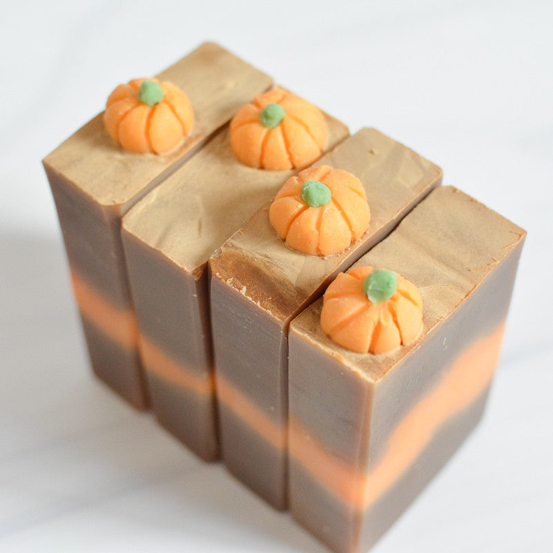 Pumpkin Caramel Pecan Artisan Handmade Soap