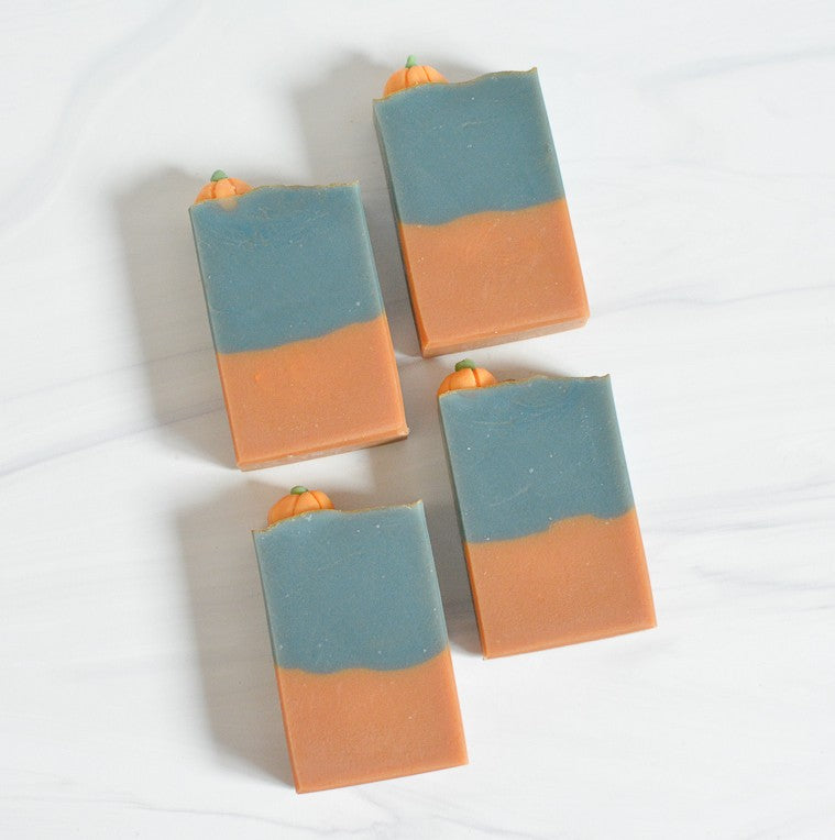 Blueberry Pumpkin Artisan Handmade Soap