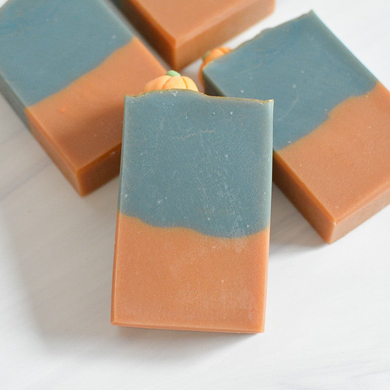 Blueberry Pumpkin Artisan Handmade Soap