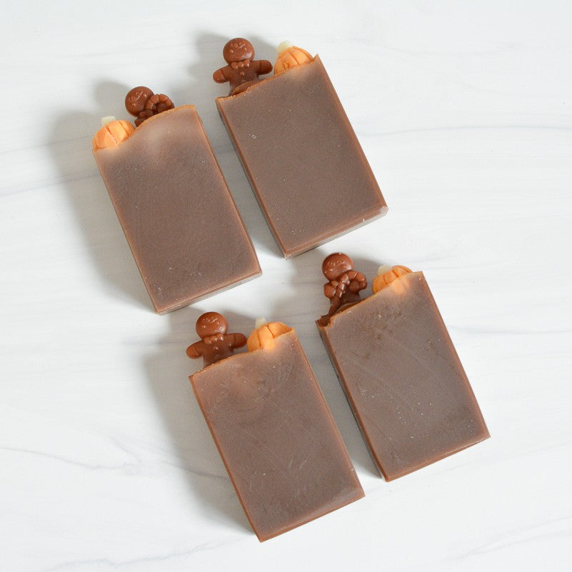 Pumpkin Gingerbread Artisan Handmade Soap