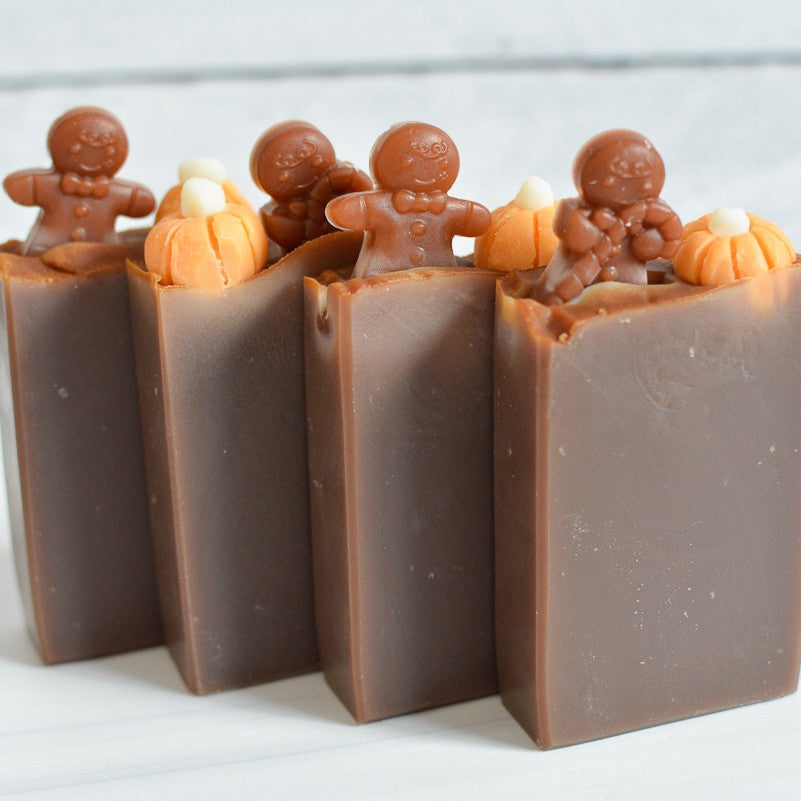 Pumpkin Gingerbread Artisan Handmade Soap