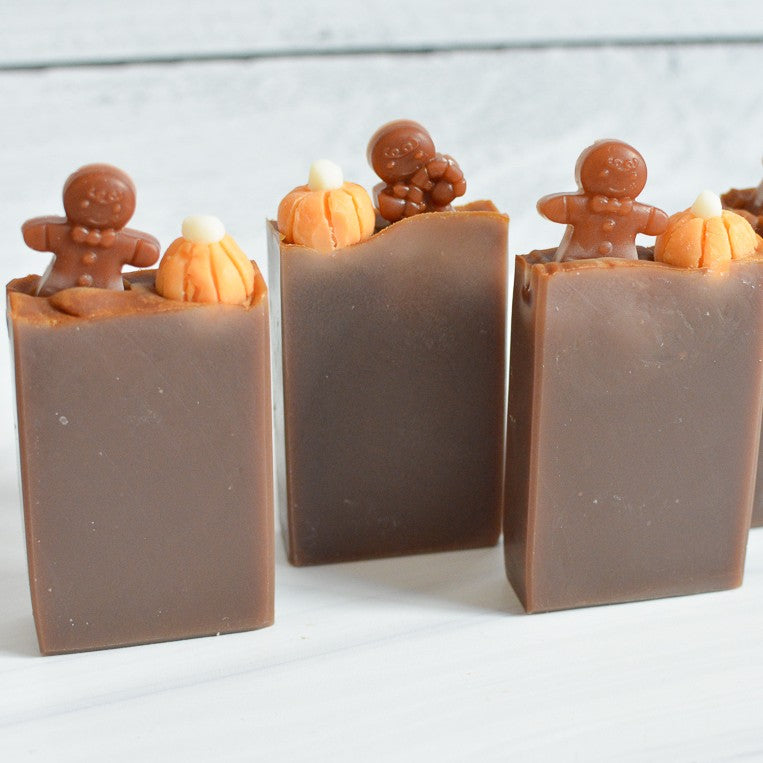Pumpkin Gingerbread Artisan Handmade Soap