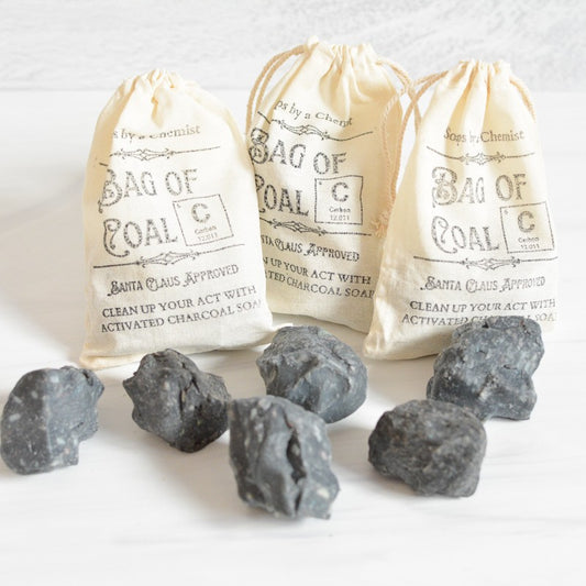 Bag of Coal Soaps - Christmas Gag Gifts