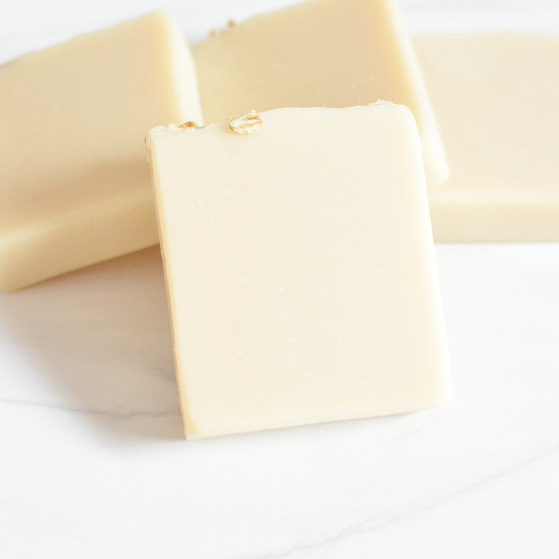 Unscented Oat, Coconut Milk & Honey Artisan Handmade Soap