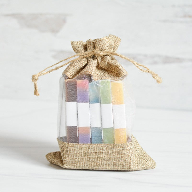 Mini Soap Sample Gift Box Set - Holiday Scents