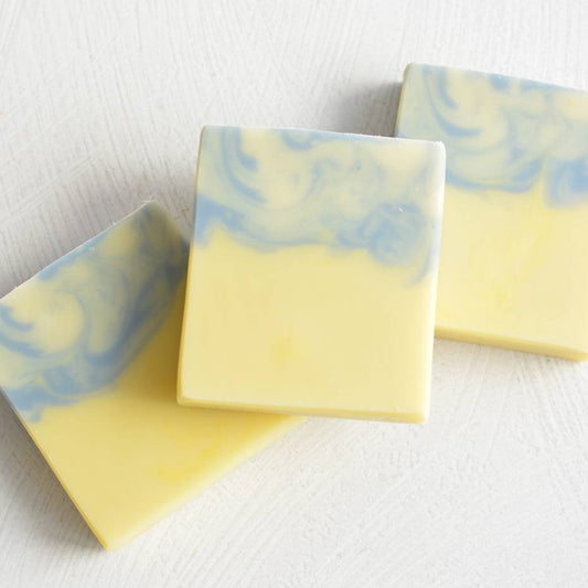 Zesty Lemon Artisan Handmade Soap (lightly scented)