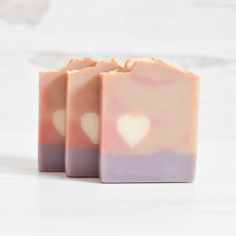 Frosted Sugar Plum Artisan Handmade Soap