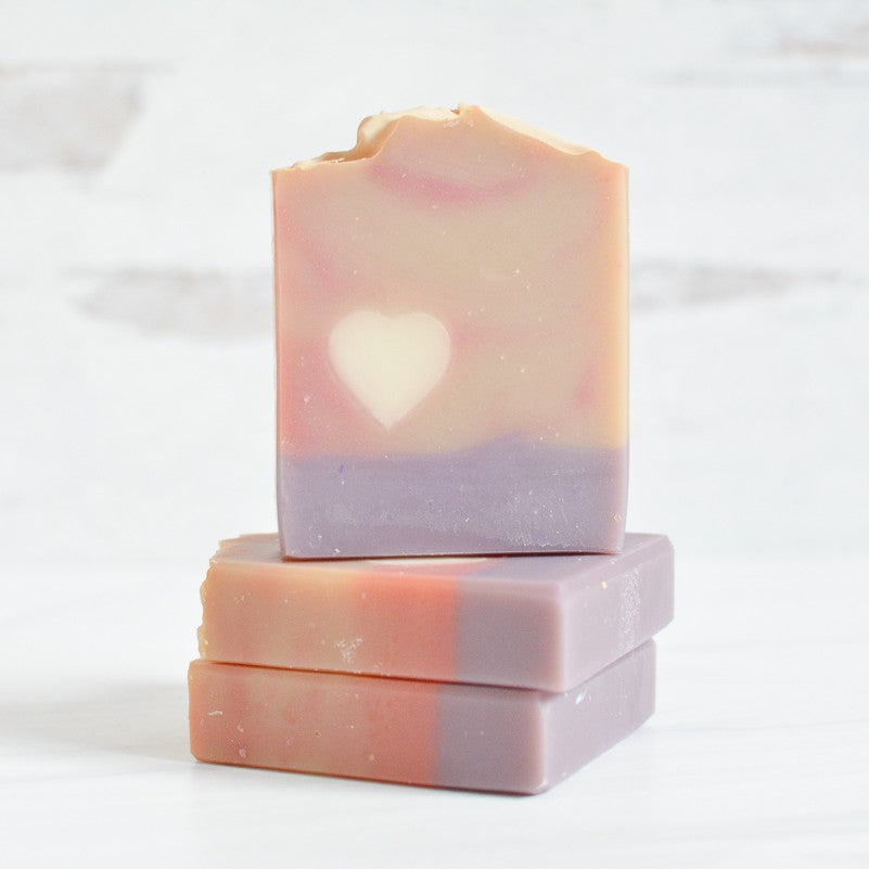 Frosted Sugar Plum Artisan Handmade Soap
