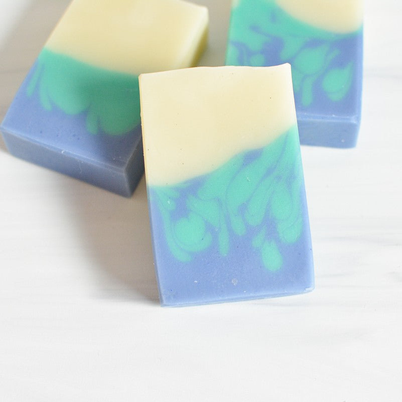 Cool Water for Men w/pumice Handmade Artisan Soap