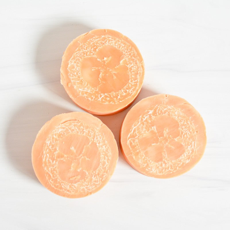 Blood Orange & Thyme Loofah Handmade Artisan Soap