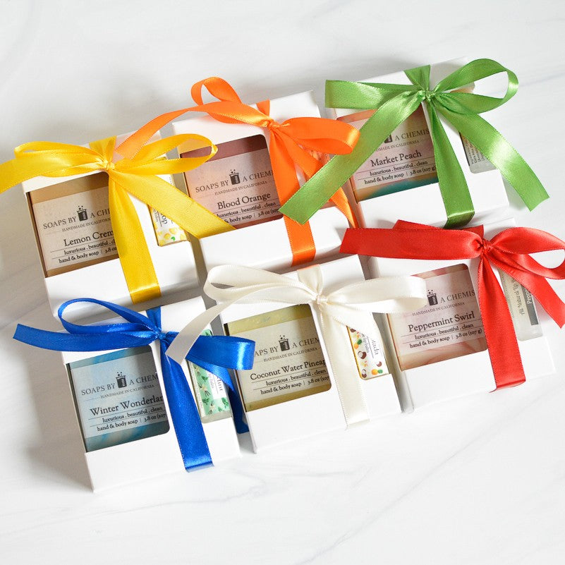 Soap & Lip Balm Holiday Boxed Gift Set