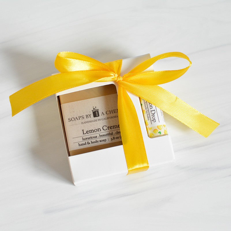 Soap & Lip Balm Holiday Boxed Gift Set