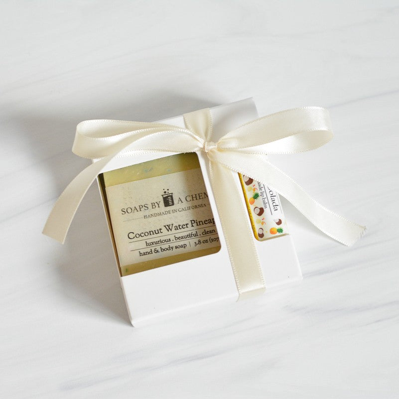 Soap & Lip Balm Holiday Boxed Gift Set