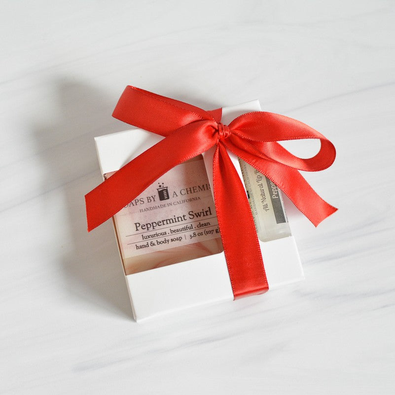 Soap & Lip Balm Holiday Boxed Gift Set