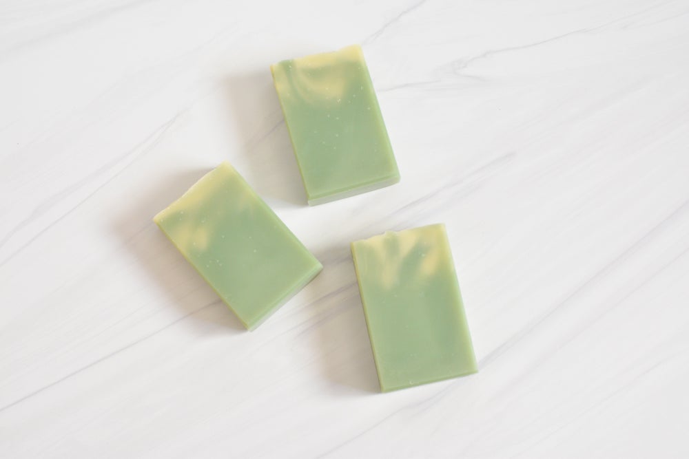 Green Irish Spring Handmade Artisan Soap