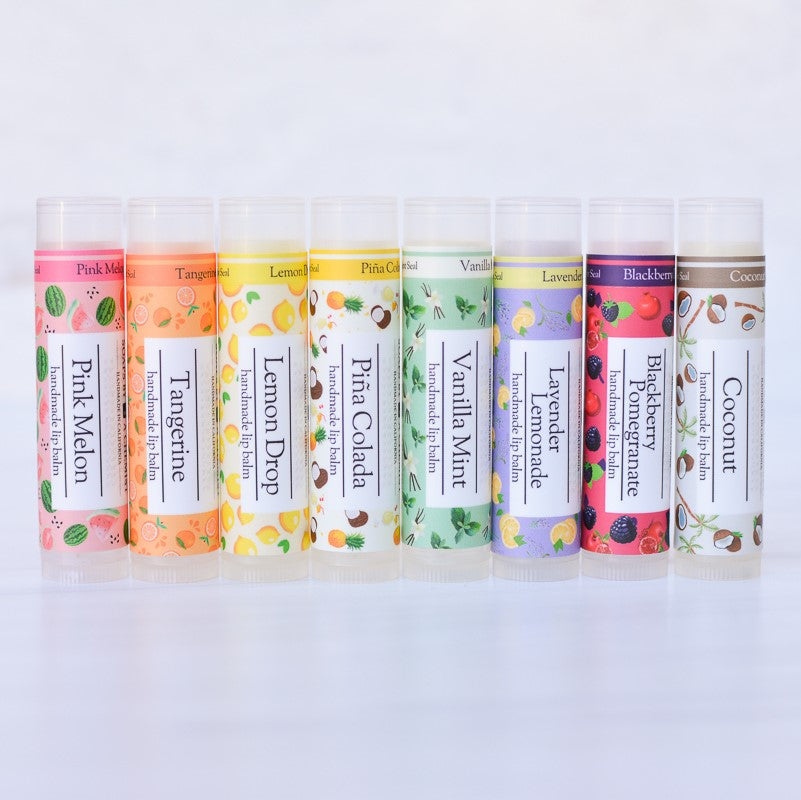 Lip Balms, Clips & Lotion Tubes