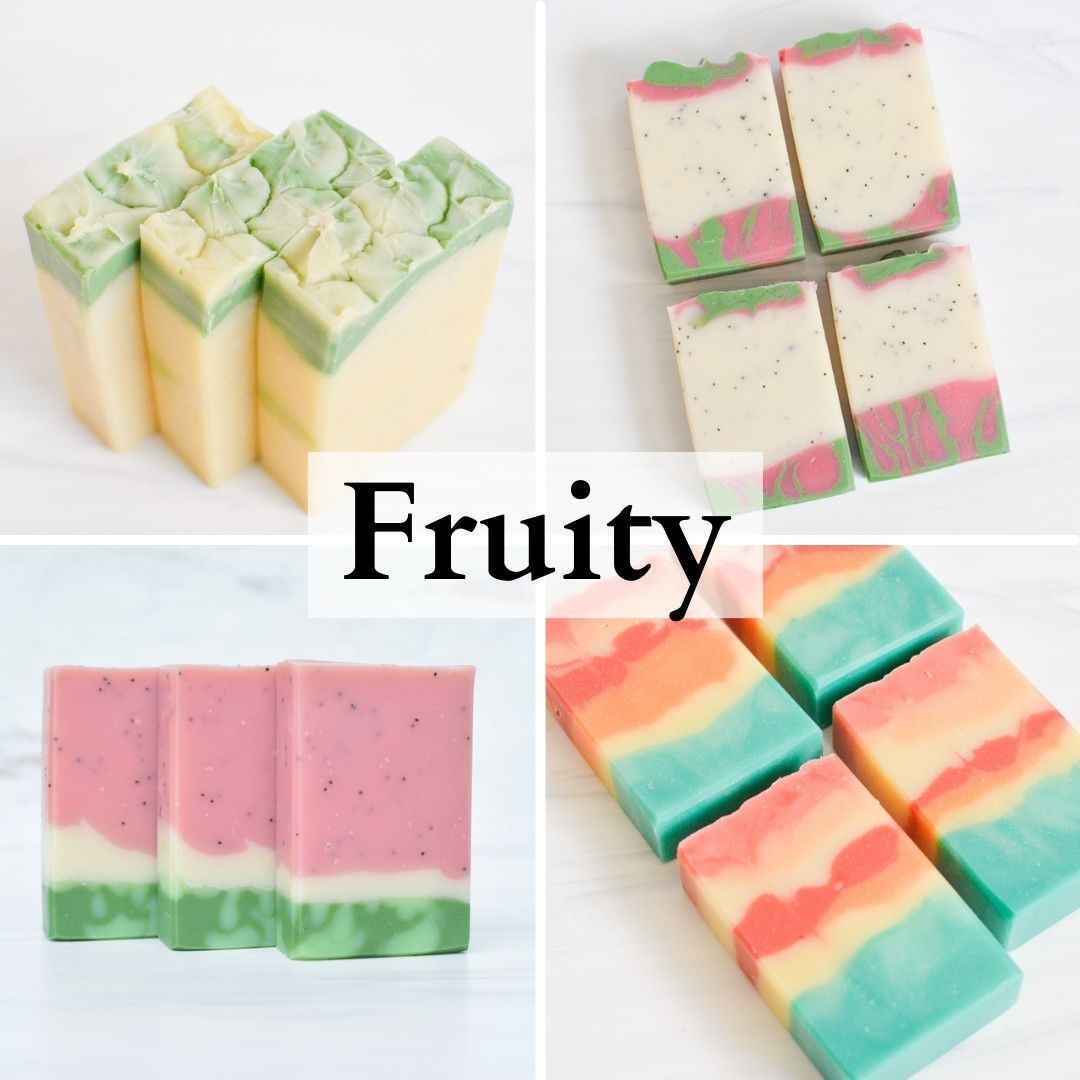 Fruity Handmade Artisan Bar Soaps