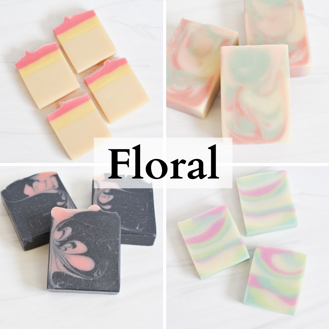 Floral Scented Handmade Soaps