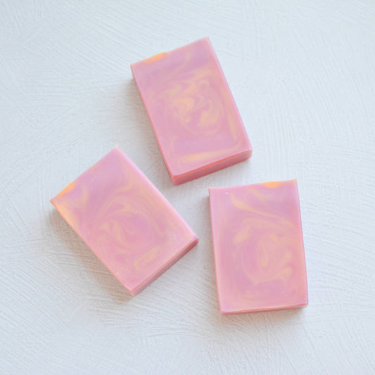 Pink Grapefruit Handmade Artisan Soap