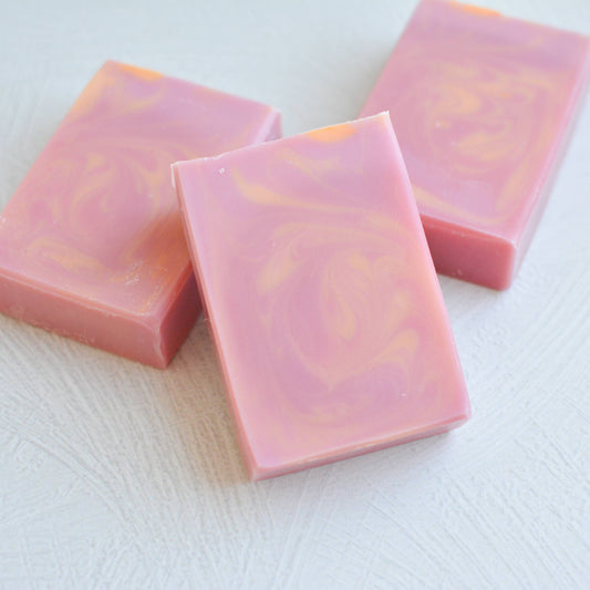 Pink Grapefruit Handmade Artisan Soap