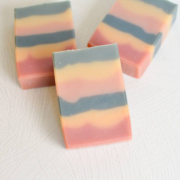 Orange Cranberry Spice Artisan Handmade Soap