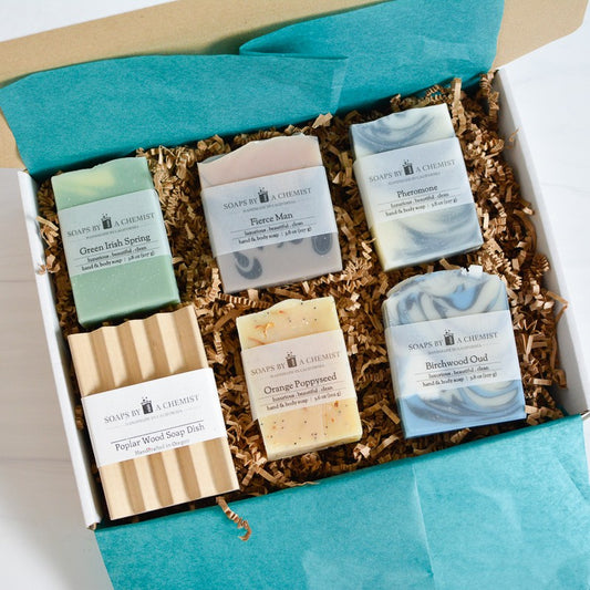 Men's Boxed Soap Gift Sets -Best Sellers Collection