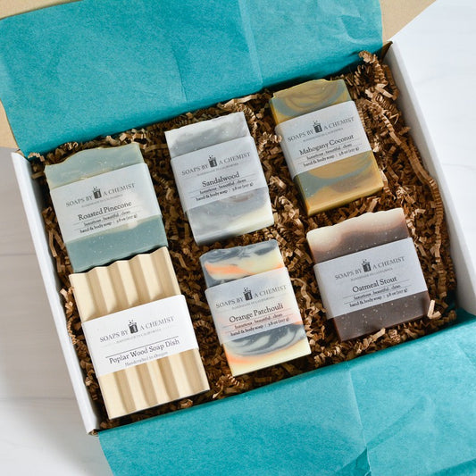 Men's Boxed Soap Gift Sets -Woodsy Collection