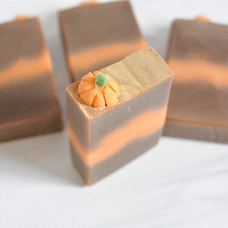 Pumpkin Caramel Pecan Artisan Handmade Soap