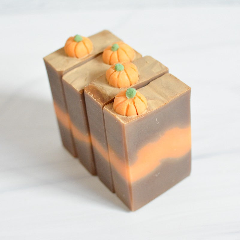 Pumpkin Caramel Pecan Artisan Handmade Soap