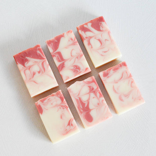 Peppermint Swirl Handmade Artisan Soap