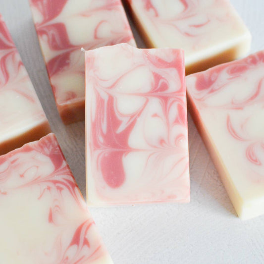 Peppermint Swirl Handmade Artisan Soap