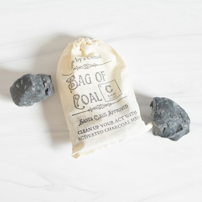 A bag of discount coal for christmas