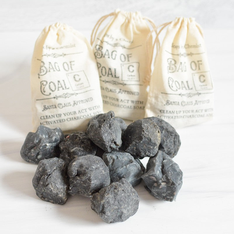 Bag of Coal Soaps - Christmas Gag Gifts