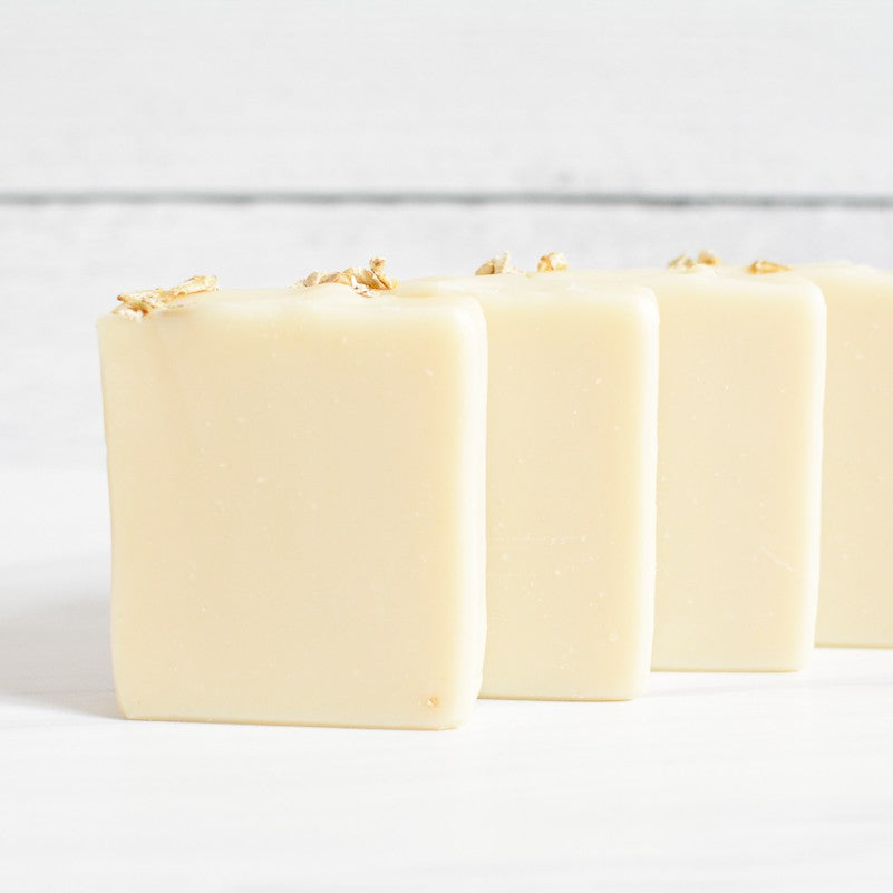 Unscented Oat, Coconut Milk & Honey Artisan Handmade Soap