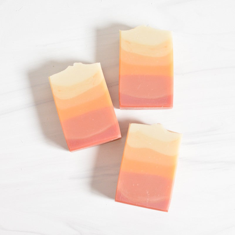 Gardenia Peach Artisan Handmade Soap