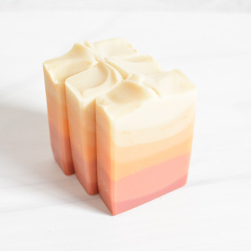 Gardenia Peach Artisan Handmade Soap