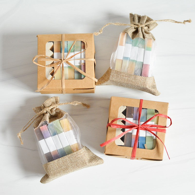 Mini Soap Sample Gift Box Set - Best Sellers Scents