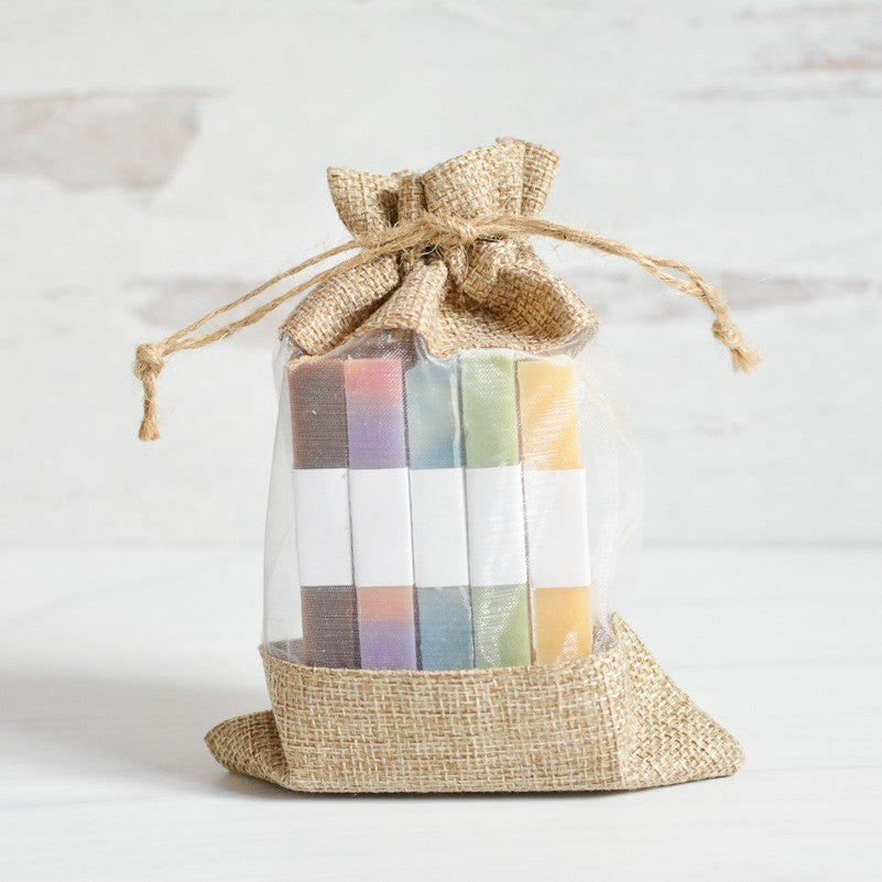 Mini Soap Sample Gift Box Set - Holiday Scents
