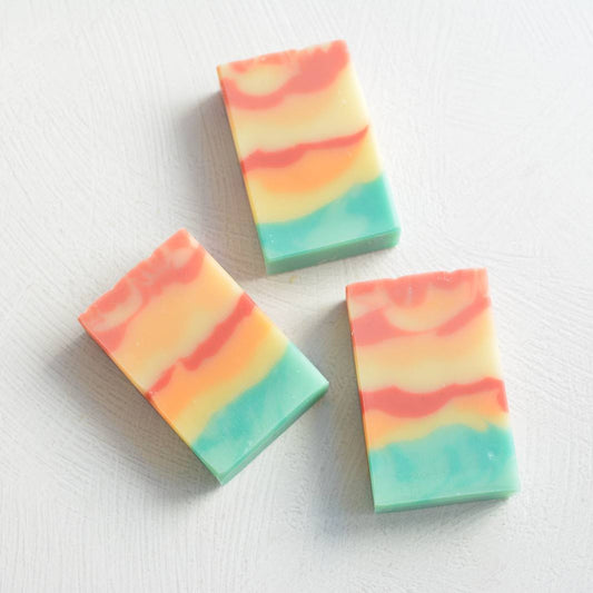 Market Peach Artisan Handmade Soap