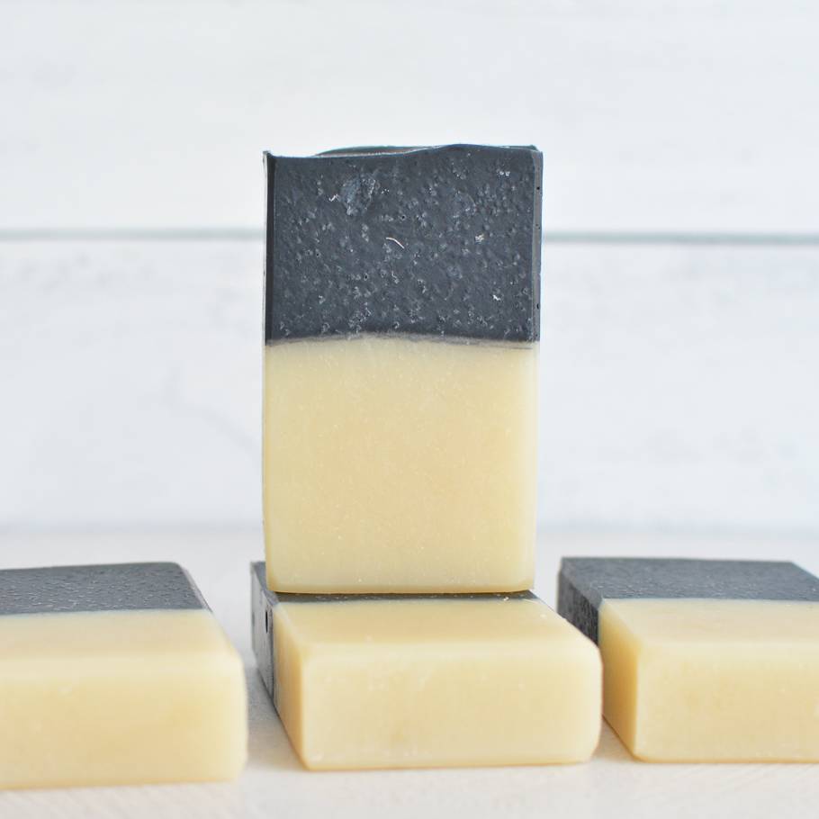 Charcoal & Clay (lavender, rosemary & peppermint) Artisan Handmade Soap