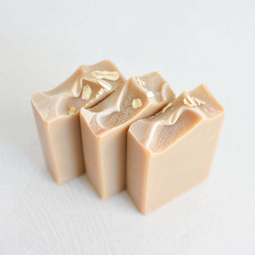 Oatmeal Milk & Honey Artisan Handmade Soap w/tallow