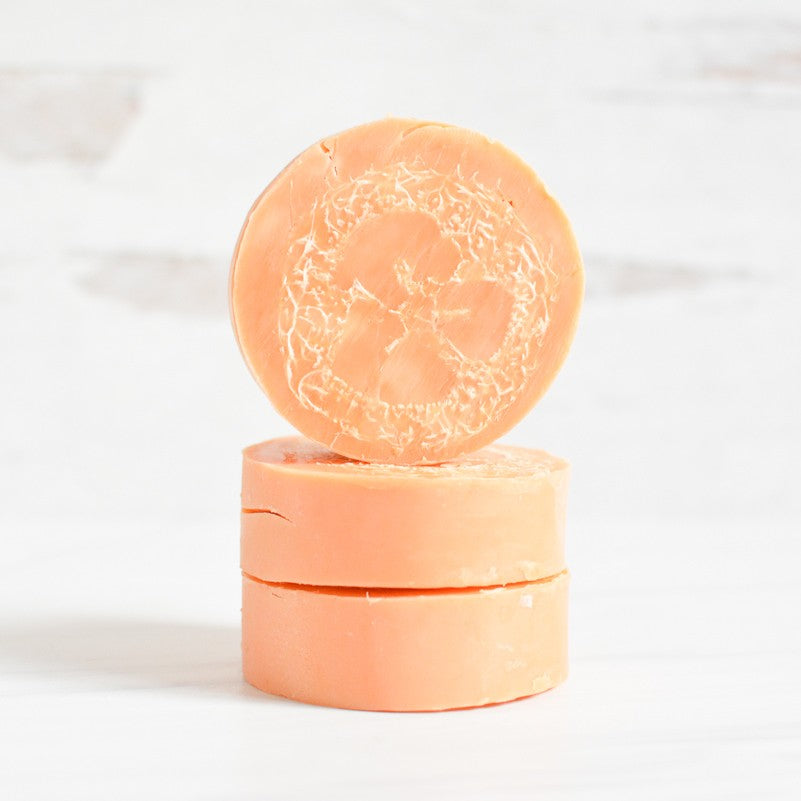 Blood Orange & Thyme Loofah Handmade Artisan Soap