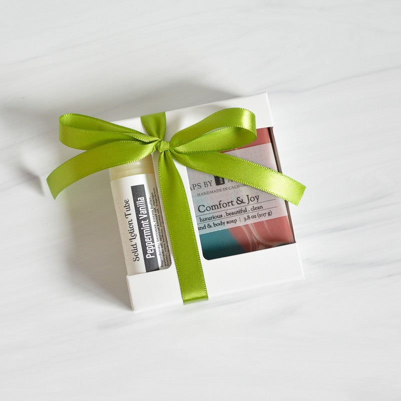 Soap & Lotion Boxed Gift Set