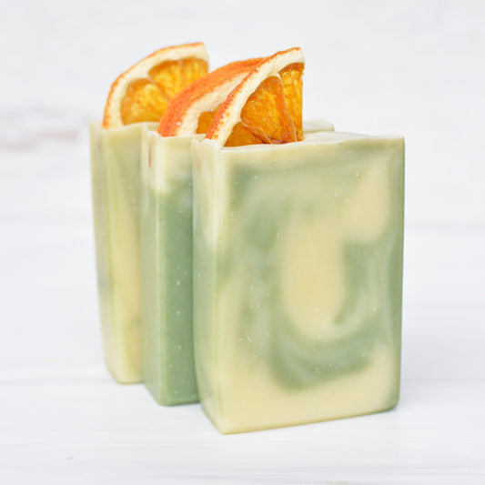 Orange Fir Artisan Handmade Natural Soap