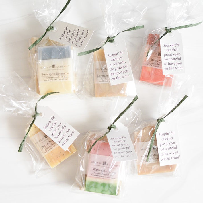 Employee Appreciation Gift Bags Soaps by a Chemist